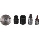 Brake piston compressor MECHANIC BRAKE SET BLACK 50, 50-piece set