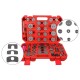 Brake piston compressor MECHANIC BRAKE SET 50, 50-piece set
