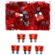Automotive blade fuse set MECHANIC FUSE SET 10A, 100 pcs
