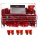 Automotive blade fuse set MECHANIC FUSE SET 10A, 100 pcs