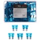 Automotive blade fuse set MECHANIC FUSE SET 15A, 100 pcs