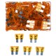 Automotive blade fuse set MECHANIC FUSE SET 5A, 100 pcs