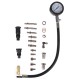 Diesel engine cylinder pressure test kit MECHANIC ENGINE TESTER 21, 0-70 bar, 21 pcs