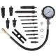 Diesel engine compression test kit MECHANIC ENGINE TESTER 19, 0-70 bar, 19 pcs