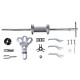 Universal puller set with impact slide hammer MECHANIC PULLER SET 16