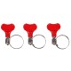 Hose clamp with wing screw MECHANIC CONNECT 16-25mm, 10 pcs