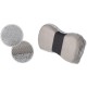 Car washing sponge CAR DETAILING WASH 2, 24 x 12.5 x 6 cm, grey