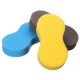 Car wash sponge CAR DETAILING WASH 3, 3 pcs, blue, black, yellow