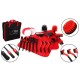 Multifunctional set of tools for cleaning and washing the car CAR DETAILING 33, 33 pcs