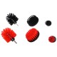 Set of drill brushes for car cleaning CAR DETAILING DRILL BRUSH 6, 6 pcs
