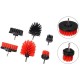 Set of drill brushes for car cleaning CAR DETAILING DRILL BRUSH 6, 6 pcs