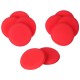 Set of polishing pads for car wax CAR DETAILING WAX PAD 10, 10 pcs