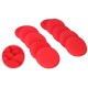 Set of polishing pads for car wax CAR DETAILING WAX PAD 10, 10 pcs