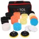 Polishing pads/sponges set with backing pad for car cleaning CAR DETAILING PAD 30, 30 pcs