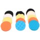 Polishing pads/sponges set with backing pad for car cleaning CAR DETAILING PAD 30, 30 pcs