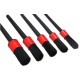 Set of soft precision brushes for car cleaning CAR DETAILING BRUSH 5 SOFT, 5 pcs