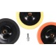 Set of polishing pads/sponges with drill mandrel for car cleaning CAR DETAILING PAD 3, 3 pcs