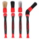 Set of precision brushes with interchangeable tips for car cleaning CAR DETAILING BRUSH 4