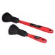 Precision Car Cleaning Brush Set with Ergo Handle CAR DETAILING BRUSH 2 PRO, 2pcs