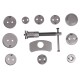 Brake piston compressor MECHANIC BRAKE SET BLACK 12, 12-piece set