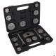 Brake piston compressor MECHANIC BRAKE SET BLACK 18, 18-piece set