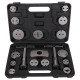 Brake piston compressor MECHANIC BRAKE SET BLACK 18, 18-piece set