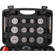 Brake piston compressor MECHANIC BRAKE SET BLACK 35, 35-piece set
