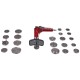 Pneumatic brake piston compressor MECHANIC BRAKE SET PNEU 23, 23-piece set