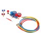Air conditioning pressure and leak test kit MECHANIC AC TESTER 1