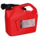 Plastic canister MECHANIC FUEL CANISTER RED 5L, red