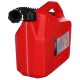 Plastic canister MECHANIC FUEL CANISTER RED 5L, red