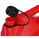 Plastic canister MECHANIC FUEL CANISTER RED 5L, red