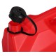 Plastic jerry can MECHANIC FUEL CANISTER RED 20L, red