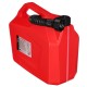 Plastic jerry can MECHANIC FUEL CANISTER RED 20L, red