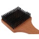 Flat brush for cleaning bicycle tires CAR DETAILING WOOD BRUSH 4