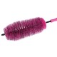 Brush for cleaning car wheel rims CAR DETAILING TIRE BRUSH PINK