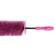 Brush for cleaning car wheel rims CAR DETAILING TIRE BRUSH PINK