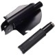 Folding shovel with pick CAR SHOVEL 1, in pouch