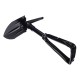Folding shovel with pick CAR SHOVEL 3, in a pouch