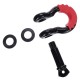 Off-road shackle with rubber protector CAR SHACKLE 1, load capacity 4.75 t
