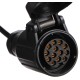 Trailer socket adapter cable TRAILER CABLE 1, 7-13pin, 50cm