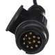 Coiled interconnecting cable for trailer plugs TRAILER CABLE 4, 13-13pin, 3m