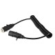 Coiled 7-pin connecting cable type S TRAILER CABLE 10, plastic plug, 24V, 3.5m