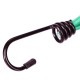 Set of bungee cords with metal hook CARGO CORD SET 1, 21cm, 12 pcs