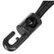 Set of bungee cords with plastic hook CARGO CORD SET 2, 20cm, 10 pcs