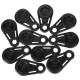 Set of eye fittings for tarp fastening TRAILER TARP HOOK SET 1, 10 pcs