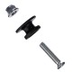 Trailer hook set with screws for securing net/tarp to a trailer TRAILER HOOK SET 2, 10 pcs