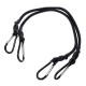 Rubber fastening straps/elastic cords CARGO CORD CARABINER 50, 50 cm, 2 pcs
