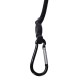 Rubber fastening straps/elastic cords CARGO CORD CARABINER 50, 50 cm, 2 pcs