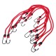 Set of rubber fastening straps/elastic cords CARGO CORD SET BASIC 8, 8 pcs
